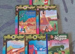 Lot de 6 livres Cabane Magique