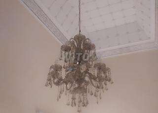 Lustre cristal 10 empoules
