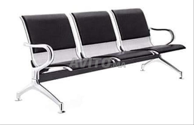 Banquette en simili cuir 3 places prix revendeur - 2