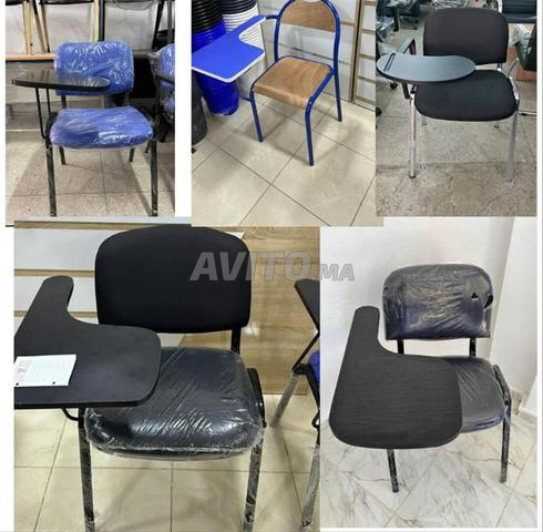  scolaire table chaise semi métallique en tissu 