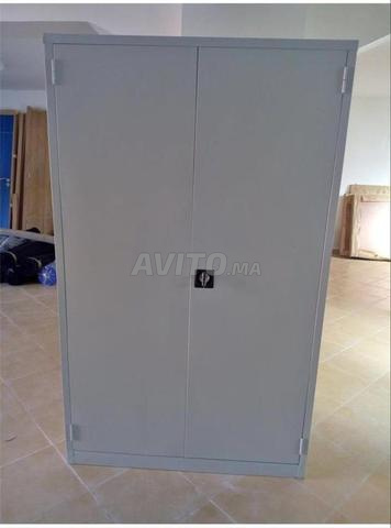 fabrication mobilier métallique armoire vestaire   - 2