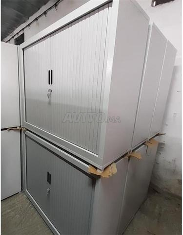 fabrication mobilier métallique clapet et armoire  - 2