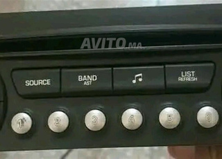 poste radio Peugeot Citroën 