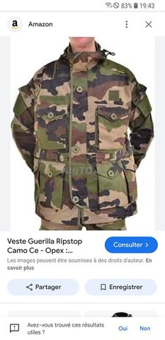 Veste chasse camoulflage united 