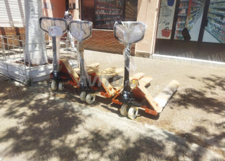 transpalette manuel neuf 