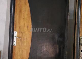  porte en bois noir vinguer