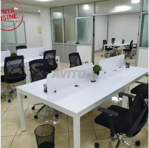 BUREAUX MARGUERITTE EN BOIS FABRIQUÉS LOCALEMENT