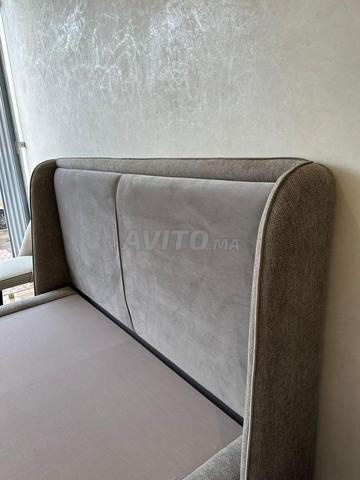 Lit tapissier luxe personnalisé