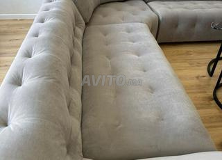 Canapé moderne en L sur mesure avec design premium