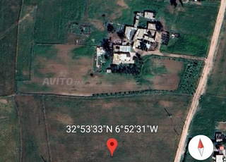 TERRAIN ZONE URBAINE أرض محال حضاري 