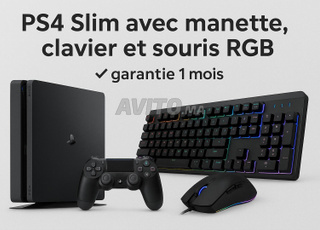 💎 PlayStation 4 Slim comme neuve – Bon prix