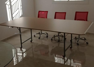 Table travail collaboratif réunion 