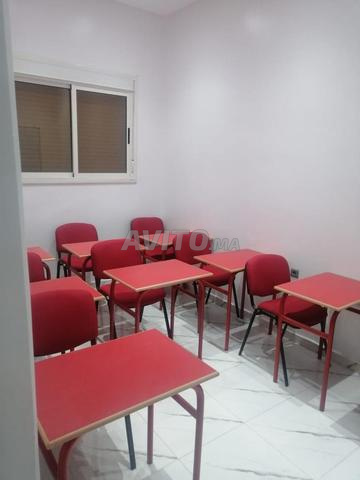 طاولة مدرسية مع كرسي ISO