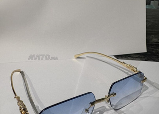 🕶️ Cartier Blue & Gold Edition 🕶️