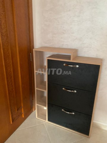 Meuble chaussures avec étagères