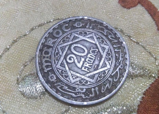 Une ancienne pièce de monnaie 20 francs