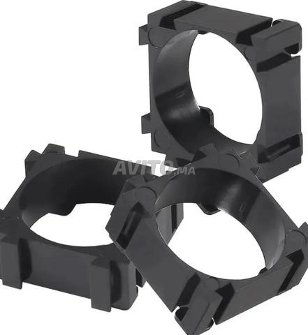 Porte-piles Pour 2 Piles N (FR1/HR1/LR1) - Noir - 38x27,6x14 Mm - Pour Arduino, Projets électroniques DIY - 4