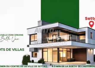 Lot de villa belle vue settat