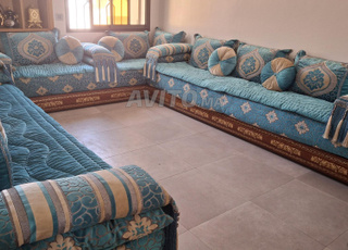 Salon marocain en velours – Très bon état