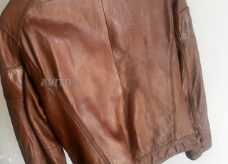 Veste en cuir marque DEVRED taille S