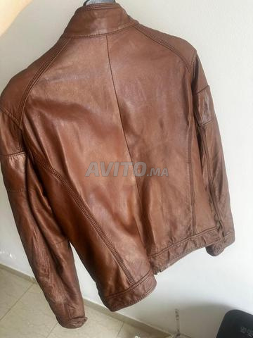 Veste en cuir marque DEVRED taille S