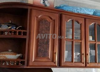 Placard de cuisine en bois comme neuf