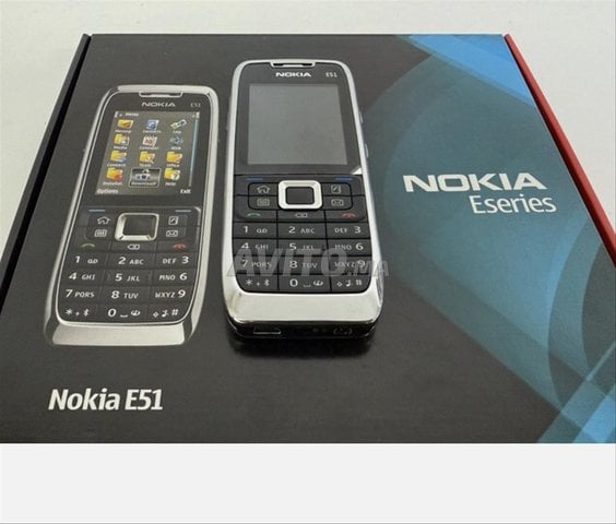 neuf Nokia E51 inox 