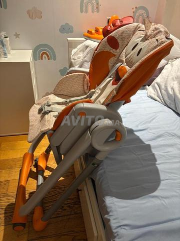 chaise haute inclinable plusieurs niveaux 