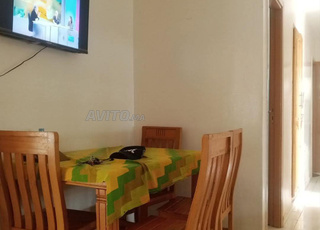 شقة للكراء مفرشة و مجهزة للكراء اليومي أو الشهري