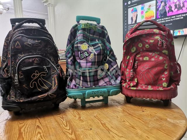 cartable de l'école avec roulette pour enfant - 2