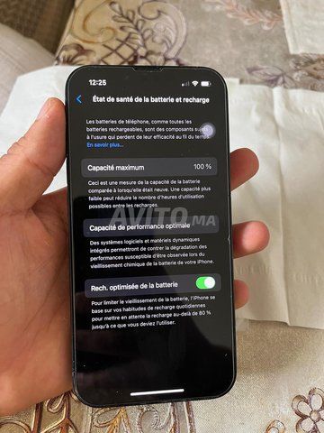 iphone 14 normale 128 gb etat de batterie 100 