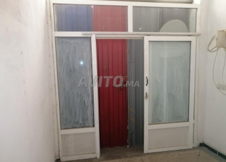 Vitrine coulisse aluminium 