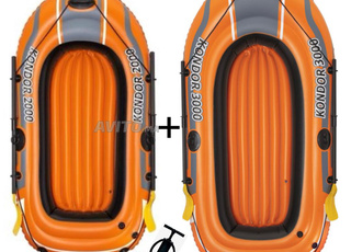 Lots de deux bateaux gonflable bestway