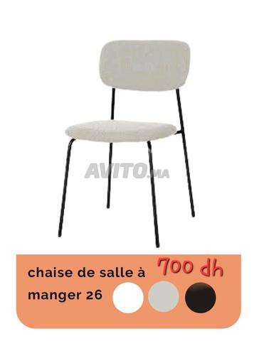 Chaises de salle à manger élégantes & confortables - 2