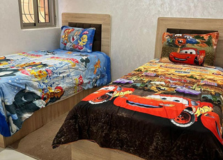 شقة مجهزة بالكامل للعائلات قرب مرجان 