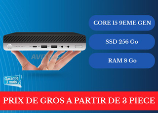 HP 600 G5 - I5-9500T - 8GB Ram - 256GB MINI