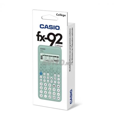 CASIO FX 92 collège calculatrice scientifique