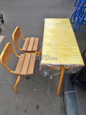 Table double places scolaire dispo en stock