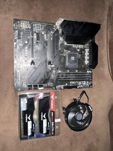 Combo carte mere et ram et cpu cooler
