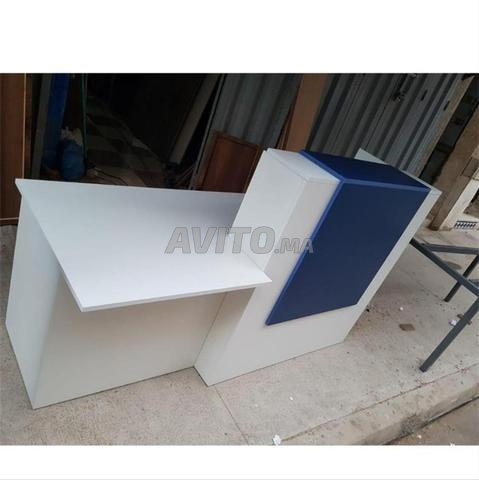 fabrication mobilier bureau  comptoir haute gamme  - 2