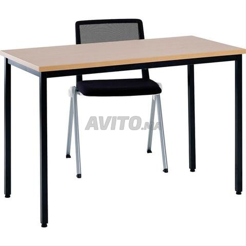banc scolaire avec et sans dosier  - 2