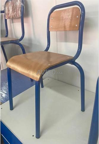 chaise en tissu et semi métallique sff à  - 2