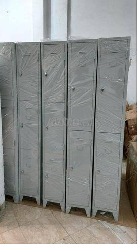 Armoire vestiaire métallique 2 portes en stock - 2