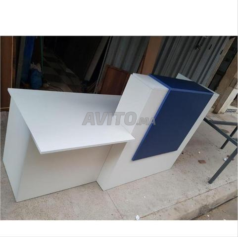 Des Bureau Réception  En Bois Mdf   De Mmeknès - 2