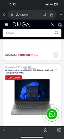 Deux ordinateurs portables de la marque lenovo