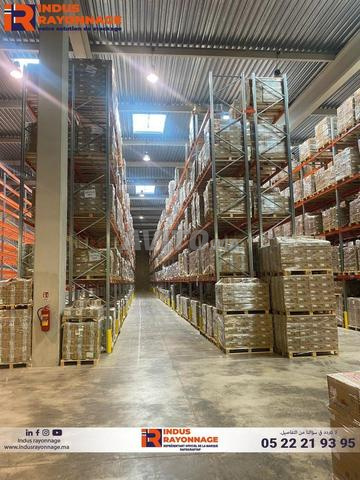 Rayonnage lourd pour stock des palettes - 2