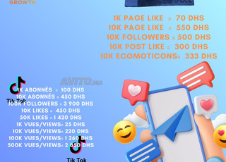 Followers réels pour réseaux sociaux