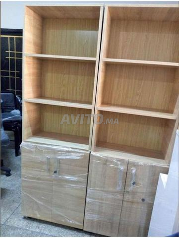 Armoire En Bois Mdf Avec Bureau  À Kénnitra - 2
