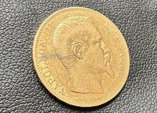 Pièce en or 20 Francs Napoléon III - 1877
