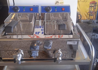 friteuse double posable électrique 
